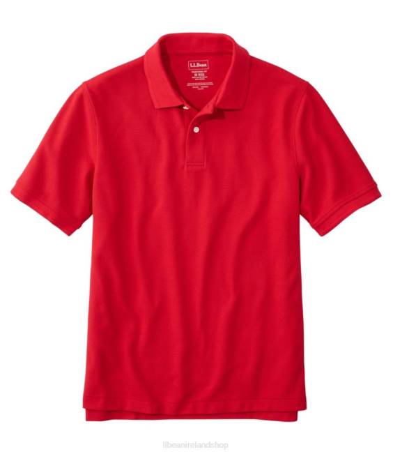 LLBean x Double L Premium Polo Banded Men J46J6880 Clothing Nautical Red