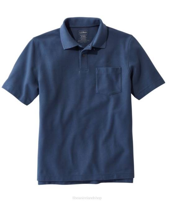 LLBean x Double L Premium Polo Men J46J2999 Clothing Vintage Indigo