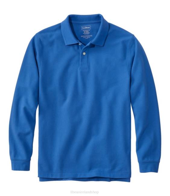 LLBean x Double L Premium Polo Men J46J6506 Clothing Deep Sapphire