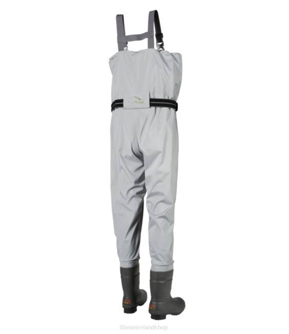 LLBean x Double L Stretch Boot Foot Waders with Super Seam Unisex J46J1400 Fishing Graystone