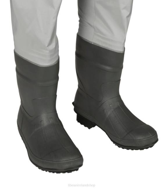 LLBean x Double L Stretch Boot Foot Waders with Super Seam Unisex J46J1400 Fishing Graystone