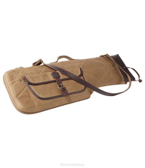 LLBean x Double L Waxed-Cotton Breakdown Shotgun Case Unisex J46J2131 Outdoor Equipment Maple Brown
