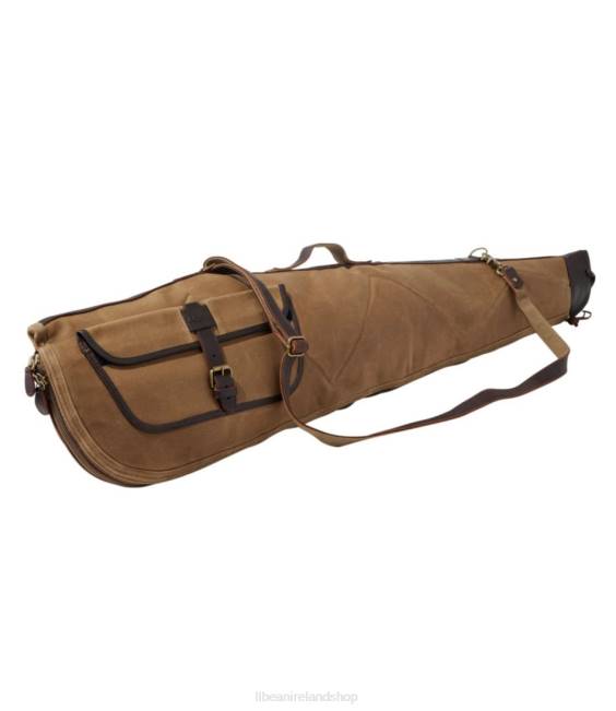 LLBean x Double L Waxed Cotton Rifle Case Unisex J46J1546 Outdoor Equipment Maple Brown