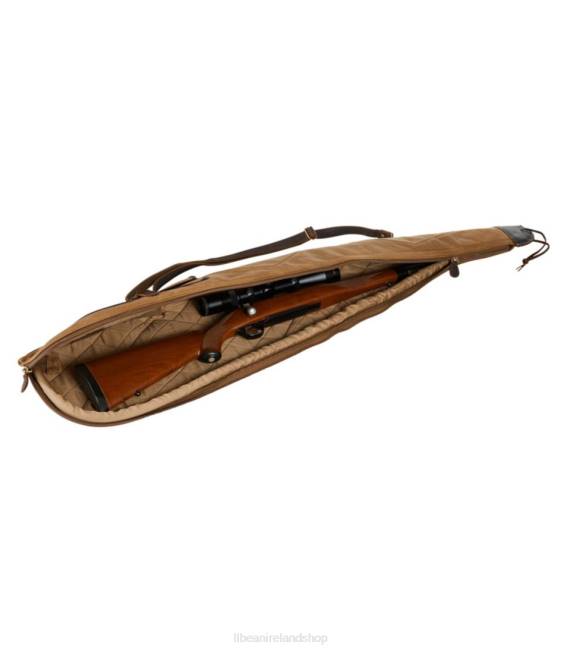 LLBean x Double L Waxed Cotton Rifle Case Unisex J46J1546 Outdoor Equipment Maple Brown