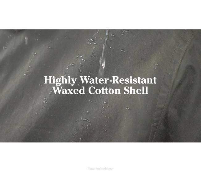 LLBean x Double L Waxed-Cotton Upland Coat Men J46J952 Outdoor Equipment Maple Brown