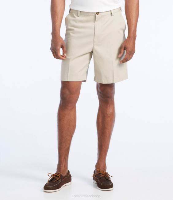 LLBean x Double L Wrinkle-Free Chino Shorts Men J46J4703 Clothing Dark Khaki