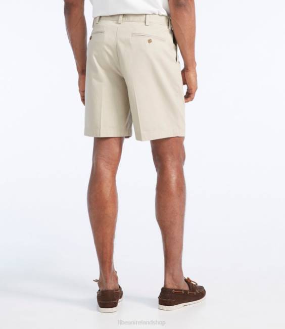 LLBean x Double L Wrinkle-Free Chino Shorts Men J46J4703 Clothing Dark Khaki