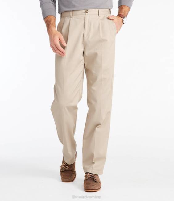 LLBean x Double L Wrinkle-Free Chinos Men J46J5004 Clothing Quarry Gray