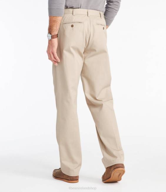 LLBean x Double L Wrinkle-Free Chinos Men J46J5980 Clothing Dark Khaki