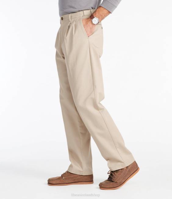 LLBean x Double L Wrinkle-Free Chinos Men J46J5980 Clothing Dark Khaki