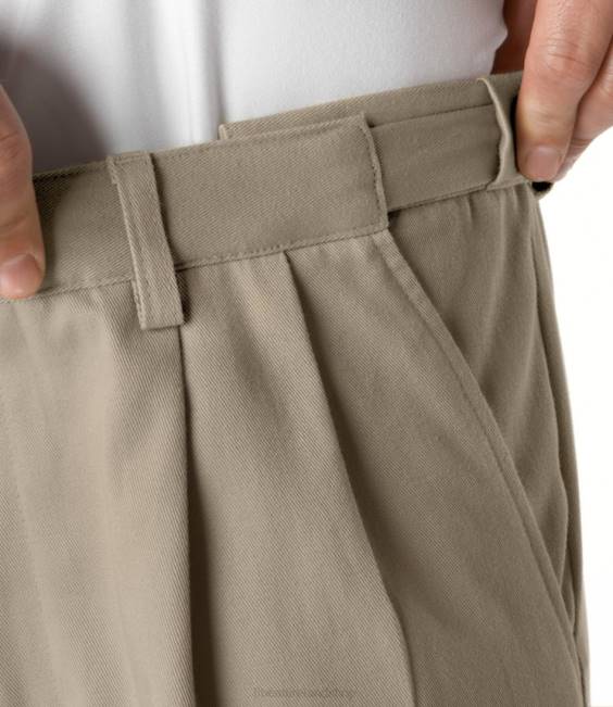 LLBean x Double L Wrinkle-Free Chinos Men J46J5980 Clothing Dark Khaki