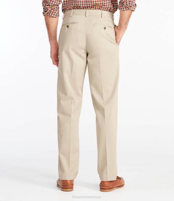 LLBean x Double L Wrinkle-Free Chinos Men J46J671 Clothing Khaki