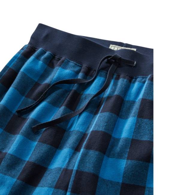 LLBean x Peanuts Camp PJ Set Women J46J791 Clothing Marine Blue Buffalo