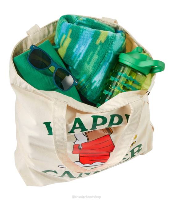 LLBean x Peanuts Wicked Shoppah Tote Unisex J46J2419 Accessories Natural/Wild Side