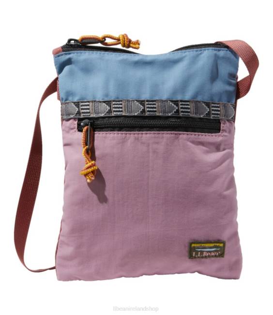 L.L.Bean Mountain Classic Crossbody Bag Multi Unisex J46J4219 Accessories Bayside Blue/Iris Mauve
