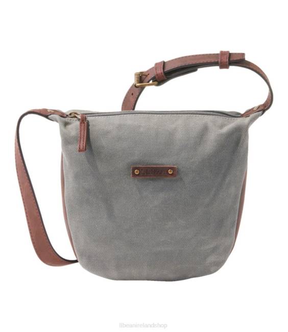 L.L.Bean Waxed Canvas Crossbody Unisex J46J4240 Accessories Feldspar