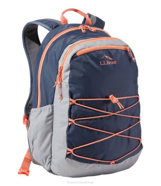 L.L.Bean Comfort Carry Laptop Pack Unisex J46J6229 Accessories Carbon Navy/Gray Heather