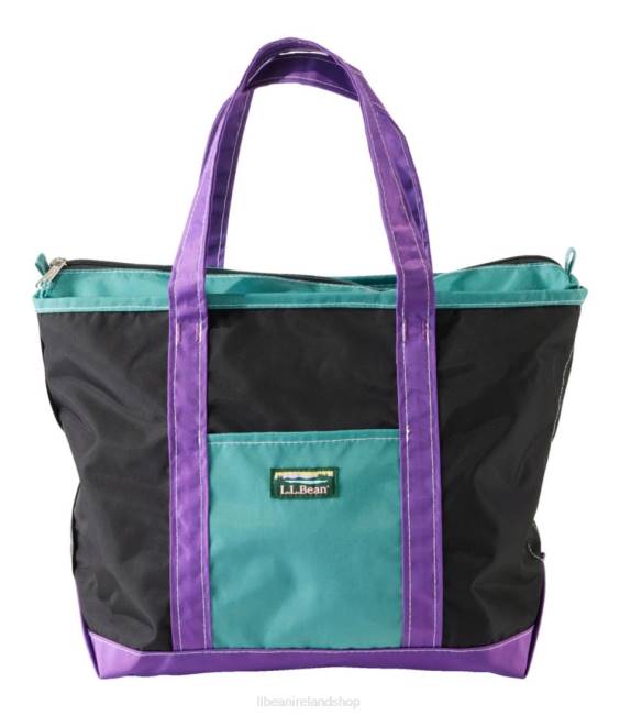 L.L.Bean Everyday Lightweight Tote Unisex J46J6197 Accessories Black/Bright Purple