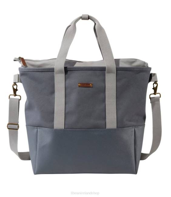L.L.Bean Nor'easter Tote Bag Unisex J46J6200 Accessories Gunmetal Gray/Fossil Gray