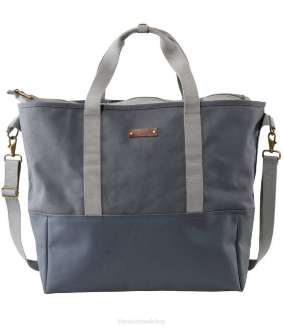 L.L.Bean Nor'easter Tote Bag Unisex J46J6217 Accessories Gunmetal Gray/Fossil Gray