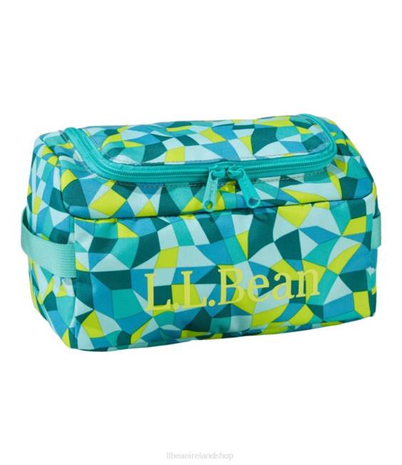 L.L.Bean Personal Organizer Toiletry Kit Unisex J46J2352 Accessories Citron Geo