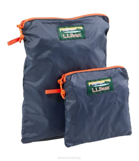 L.L.Bean Zip Pouch Set Unisex J46J4260 Accessories Carbon Navy
