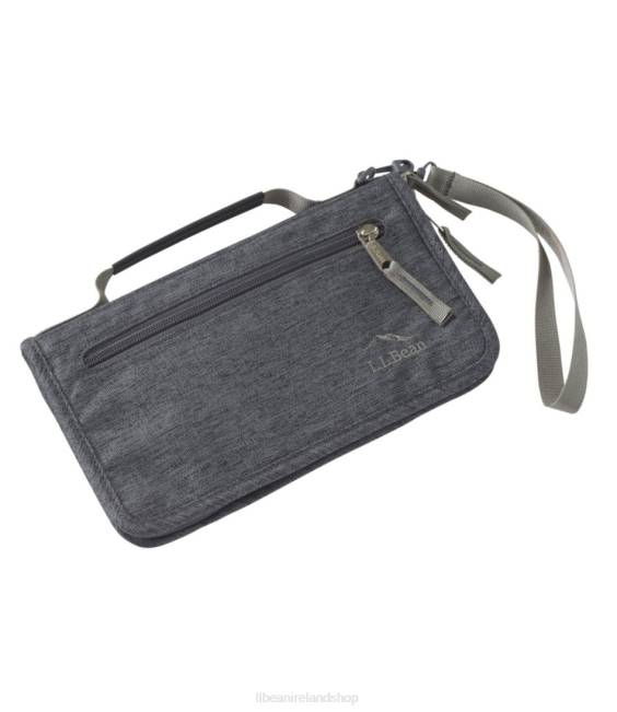 L.L.Bean RFID-Blocking Travel Ticket Organizer Unisex J46J2387 Accessories Grey Heather