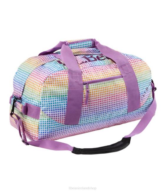 L.L.Bean Adventure Duffle Unisex J46J6768 Accessories Rainbow Dots