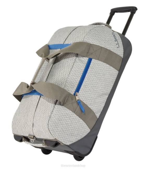 L.L.Bean Adventure Rolling Duffle Bag Unisex J46J5424 Accessories Light Gray Heather