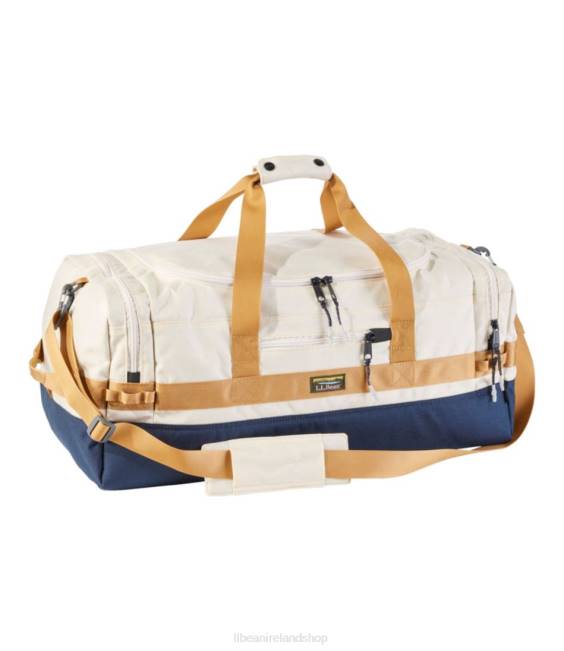L.L.Bean Mountain Classic Cordura Duffle Medium Unisex J46J2388 Accessories Classic Navy/Cream
