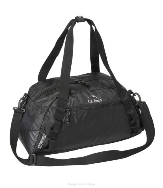 L.L.Bean Stowaway II Duffle Unisex J46J5449 Accessories Black