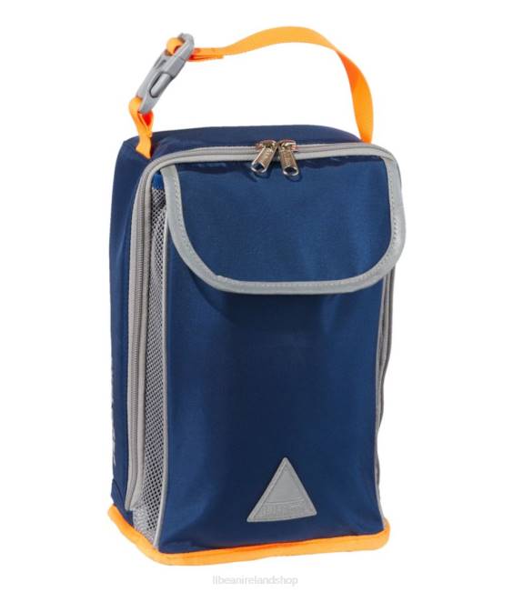 L.L.Bean Explorer Lunch Box Unisex J46J4285 Accessories Ocean Blue/Electric Orange