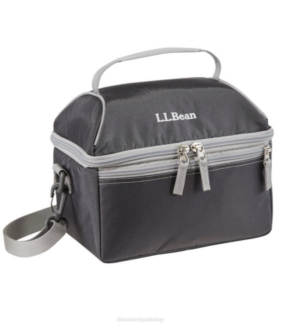 L.L.Bean Flip-Top Lunch Box Unisex J46J5469 Accessories Alloy Gray