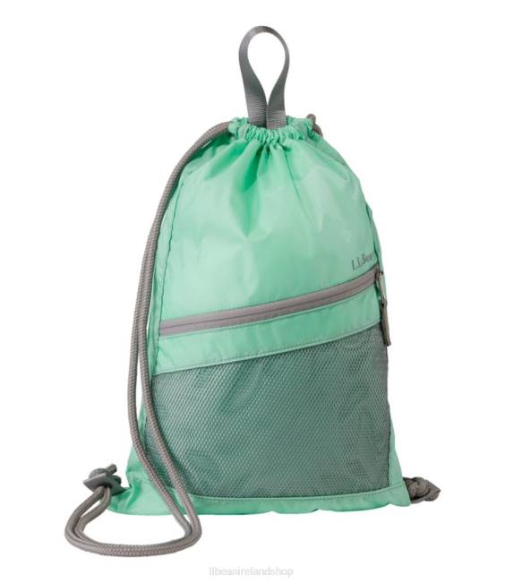L.L.Bean Drawstring Cinch Pack Unisex J46J6235 Accessories Fresh Mint