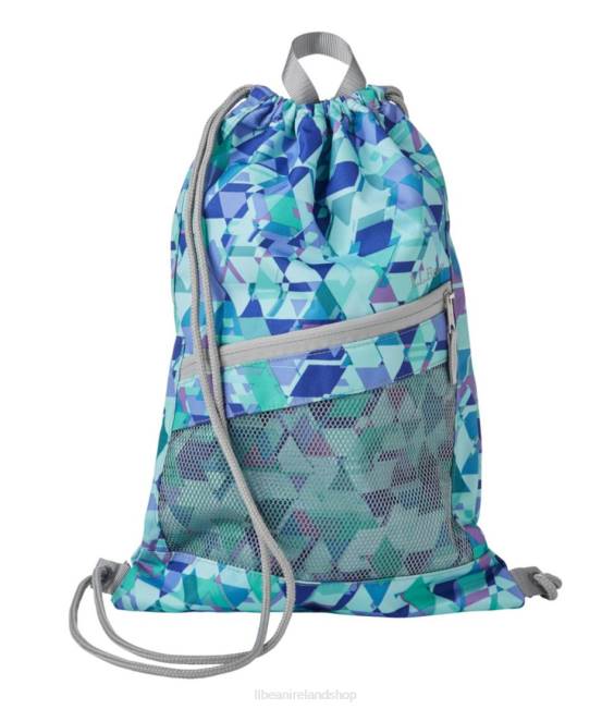 L.L.Bean Drawstring Cinch Pack Unisex J46J6251 Accessories Fresh Mint Prism