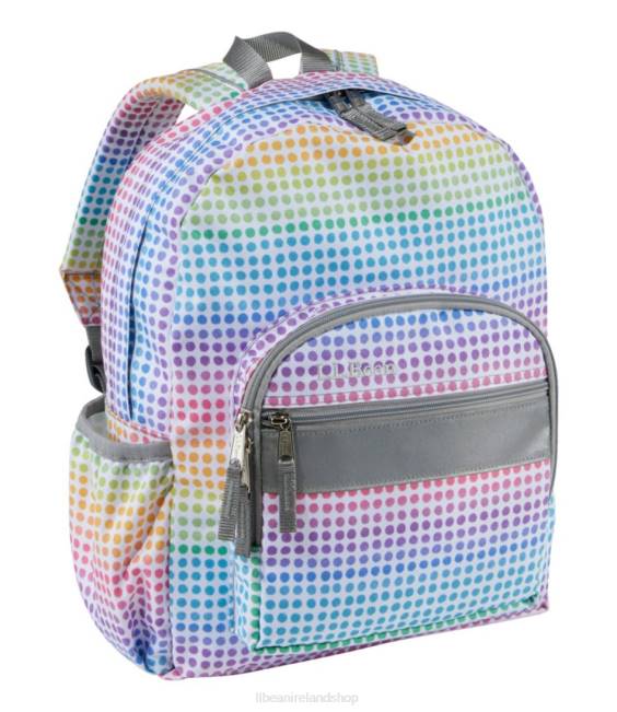 L.L.Bean Junior Original Book Pack Unisex J46J7104 Accessories Rainbow Dots