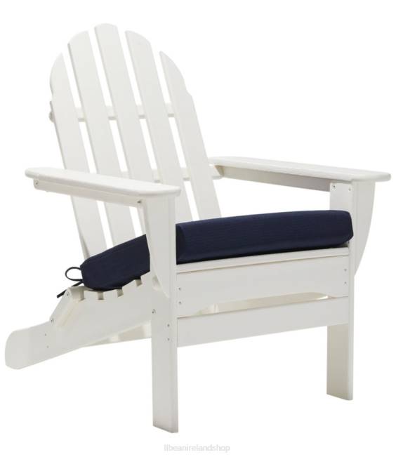 L.L.Bean Adirondack Chair Seat Textured Cushion Unisex J46J2732 Backyard & Patio Navy