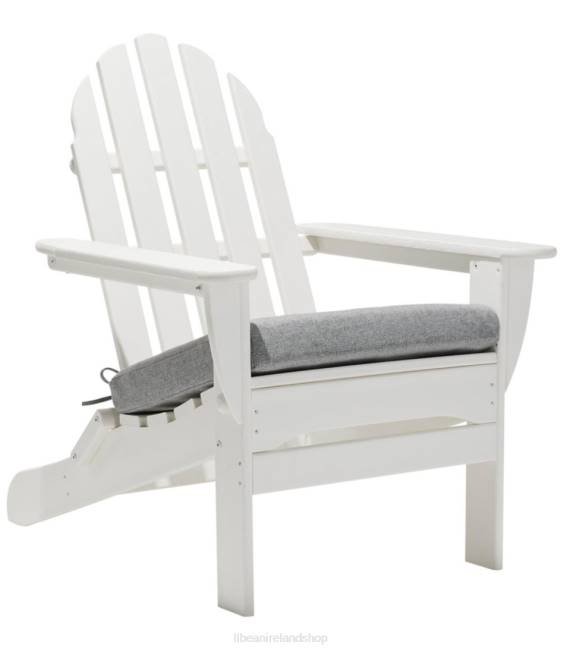 L.L.Bean Adirondack Chair Seat Textured Cushion Unisex J46J4503 Backyard & Patio Gray