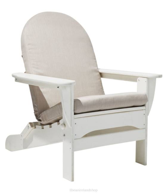 L.L.Bean Casco Bay Adirondack Chair Seat and Back Cushion Unisex J46J4456 Backyard & Patio Sand