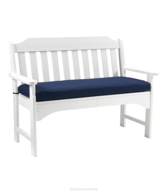 L.L.Bean Casco Bay All-Weather Bench Cushion Unisex J46J4460 Backyard & Patio Navy
