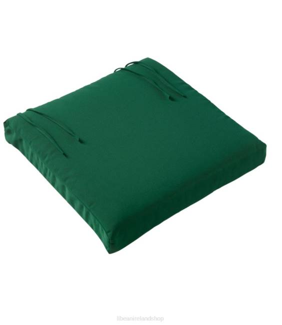 L.L.Bean Casco Bay All-Weather Folding/Armless Chair Cushion Unisex J46J2728 Backyard & Patio Green