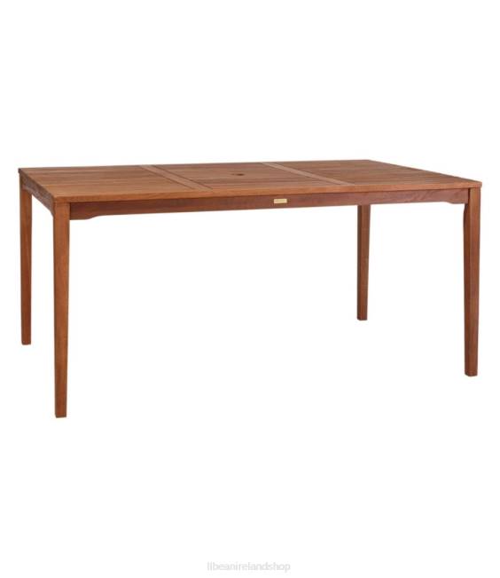 L.L.Bean Eucalyptus Farmhouse Table Unisex J46J2794 Backyard & Patio Natural