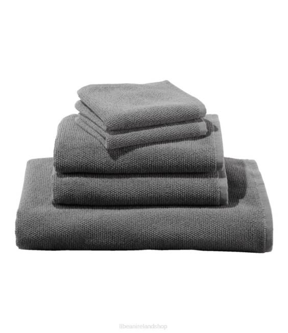 L.L.Bean Organic Textured Cotton Towel Unisex J46J4324 Bath Feldspar