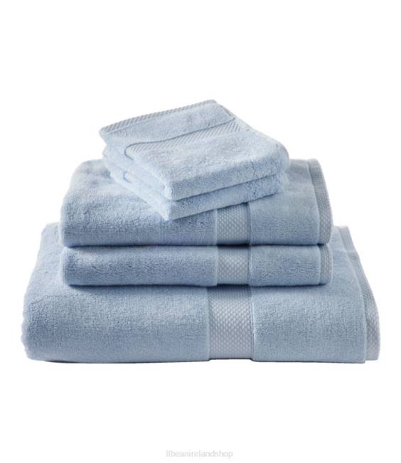 L.L.Bean Premium Cotton Towels Unisex J46J6799 Bath Bluestone