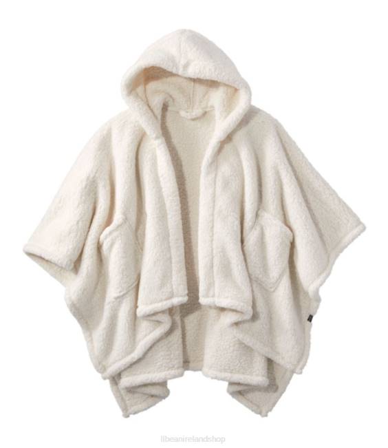 L.L.Bean Cozy Sherpa Wearable Throw Unisex J46J5494 Bedding Cream