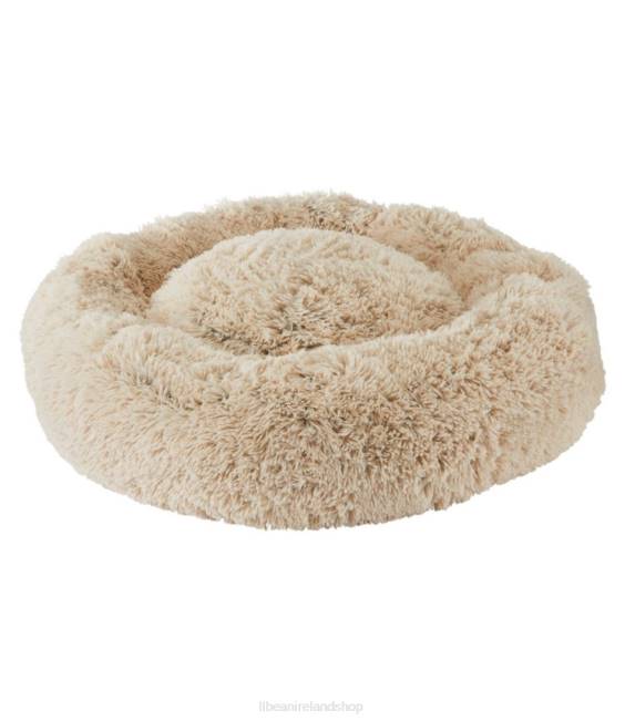 L.L.Bean Plush Cuddler Dog Bed Unisex J46J1252 Home Goods Khaki