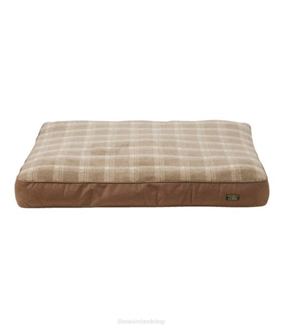 L.L.Bean Premium Fleece Dog Bed Replacement Cover Rectangular Unisex J46J4152 Home Goods Burlap