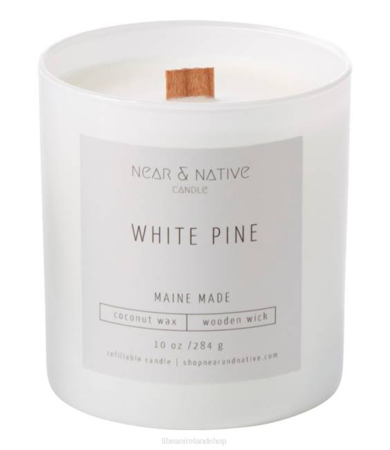 L.L.Bean Near and Native Candles Unisex J46J5630 Home Decor White Pine