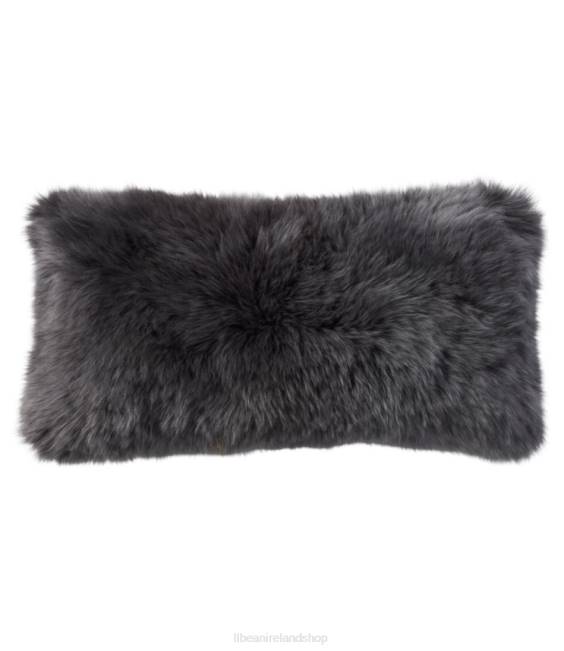 L.L.Bean Sheepskin Throw Pillow Unisex J46J2799 Home Decor Steel Gray
