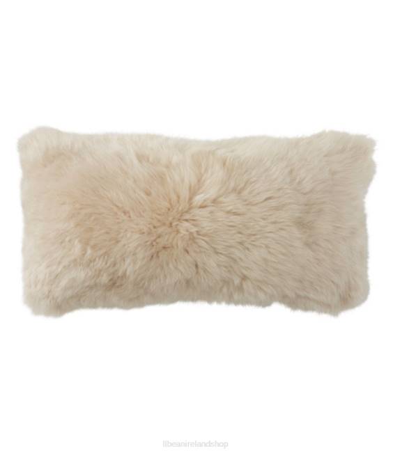 L.L.Bean Sheepskin Throw Pillow Unisex J46J4528 Home Decor Linen